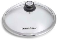 LotusGrill Glazen deksel Mini Ø290mm met geïntegreerde thermometer - thumbnail