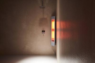 Solo Infrarood Opbouwapparaat 20X125X18 cm Aluminium Sunshower