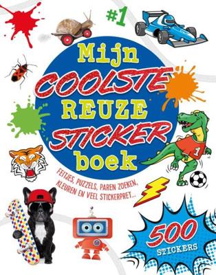 Rebo Publishers Mijn coolste reuzestickerboek