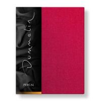 Dommelin Dommelin Hoeslaken Uni Percal 200TC 579 Cherry 140x200/30 - thumbnail