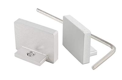 Deko Light 980020 P-AU-10-12 Eindkappen-set Aluminium (b x h x d) 8 x 13.60 x 18.20 mm 1 stuk(s)