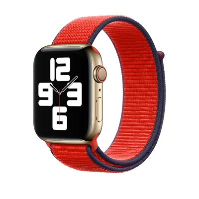 Apple MG463ZM/A smartwatch-accessoire Band Rood Nylon Apple MG463ZM/A smartwatch-accessoire Band Rood Nylon