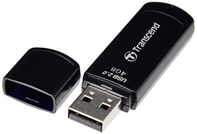 Transcend JetFlash® 350 USB-stick 4 GB Zwart TS4GJF350 USB-A 2.0 Transcend JetFlash® 350 USB-stick 4 GB Zwart TS4GJF350 USB-A 2.0
