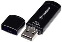 Transcend JetFlash® 350 USB-stick 4 GB Zwart TS4GJF350 USB-A 2.0 - thumbnail
