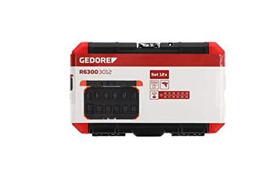 Gedore RED R63003012 3300574 Kracht-dopsleutelinzetset