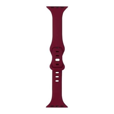 Sportbandje Slim Fit - Bordeaux - Geschikt voor Apple Watch 38mm / 40mm / 41mm / 42mm