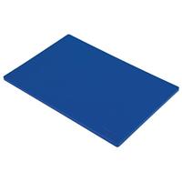 Snijplank hygiplas ldpe 450x300x10 mm blauw - thumbnail