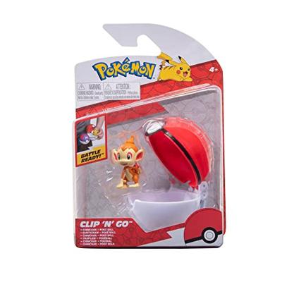 Pokemon Figure - Chimchar + Poke Ball (Clip 'n' Go) Pokemon Figure - Chimchar + Poke Ball (Clip 'n' Go)