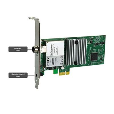Hauppauge WinTV-quadHD DVB-T2, DVB-T, HD-kabel PCIe x1-Card Met afstandsbediening Aantal tuners: 4