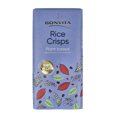 Bonvita Rijstmelk chocolade rice crispy bio 100 Gram