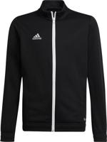adidas Entrada 22 Trainingsjack Kids Zwart Wit - thumbnail