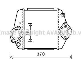 Intercooler, inlaatluchtkoeler MZA4275