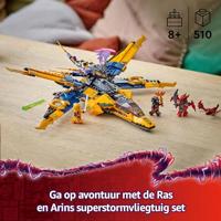 LEGO® NINJAGO 71833 Ras en Arins Super stormvlieger - thumbnail