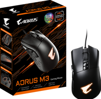 Gigabyte AORUS M3 muis Rechtshandig USB Type-A Optisch 6400 DPI - thumbnail