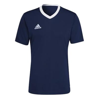 adidas Entrada 22 Voetbalshirt Donkerblauw Wit