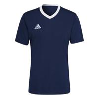 adidas Entrada 22 Voetbalshirt Donkerblauw Wit - thumbnail