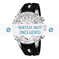 Horlogeband Jaguar J657-1 Rubber Zwart 20mm - thumbnail