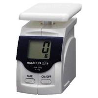 Briefweger Raadhuis tot 500 gram kunststof wit - thumbnail