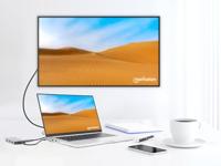 Manhattan 130615 USB-C dockingstation Geschikt voor merk (dockingstation): Universeel USB-C Power Delivery - thumbnail