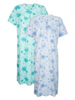 Nachthemd Harmony Mint::Blauw - thumbnail