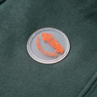 VidaXL Kindervest met capuchon en rits 92 donkergroen - thumbnail