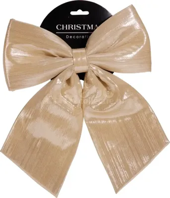 Kerststrik Goud 23cm 1st Kerststrik Goud 23cm 1st