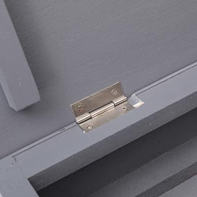 Schoenenkast 50x28x98 cm paulowniahout grijs Schoenenkast 50x28x98 cm paulowniahout grijs