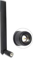 Delock LoRa 868 MHz antenne SMA stekker 3 dBi omnidirectioneel met kantelgewricht zwart - thumbnail