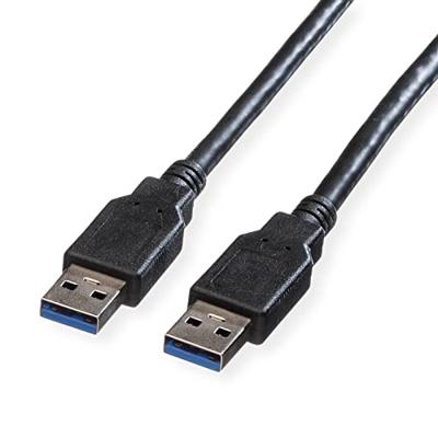 ROLINE USB 3.2 Gen 1 kabel, type A-A, zwart, 1,8 m
