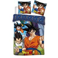 Dragon Ball Z Goku, Gohan, Vegeta Dekbedovertrek 140 x 200 cm - - thumbnail
