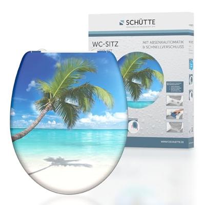 Duroplast WC-bril CARRIBEAN met soft-close en quick-release
