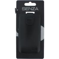 Senza Leather Slide Case Black Size S - thumbnail