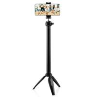 MOJOGEAR Vlog KIT: mini-statief, telefoonhouder & extra lange selfie stick - thumbnail