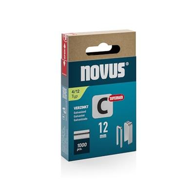 Novus Tools 042-0800 Nieten met smalle rug Type 4 1000 stuk(s) Afm. (l x b) 12 mm x 6.1 mm