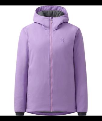 Haglofs Mimic Alert Hood Isolatiejas Dames Purple Ice M