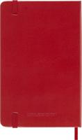 Notitieboek Moleskine pocket 90x140mm lijn hard cover rood - thumbnail