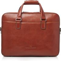 Castelijn & Beerens Gaucho Ted Laptop Bag 15.6''-Cognac - thumbnail