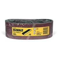DeWALT DT3302 P60 Schuurband 75x533mm VE=10 - thumbnail
