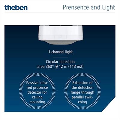 Theben 1030062 Aanwezigheidsmelder Wit