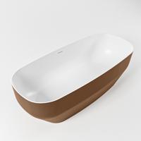 Mondiaz Stone vrijstaand bad 170x75cm kleur rust/talc - thumbnail