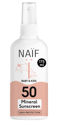 Naif Baby&Kids Mineral Sunscreen Spray SPF50 Naif Baby&Kids Mineral Sunscreen Spray SPF50