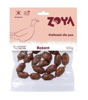 ZOYA Pheasant sausages - traktatie voor hond - 100g - thumbnail
