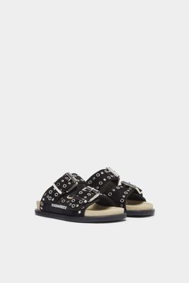 Dsquared2 77721 Sandalen Kids Zwart - Maat 37 - Kleur: Zwart | Soccerfanshop