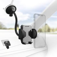 Hama 2in1 GSM-houder Voor De Auto Multi V. Vent. / Ruit 360 Graden Draaibaar - thumbnail