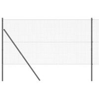 VidaXL Afrasteringspaal grijs 10 x 1,2 m (25 x 25 mm gaas) - thumbnail