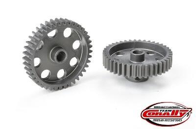 Team Corally - 48 DP Pinion - Short - Hard Anodised Aluminium - 40T - 3.17mm as