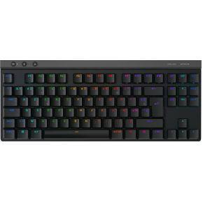 Gamingtoetsenbord - Draadloos - Logitech G - G515 TKL Lightspeed - Lineair Mechanisch - RGB - AZERTY - Zwart Gamingtoetsenbord - Draadloos - Logitech G - G515 TKL Lightspeed - Lineair Mechanisch - RGB - AZERTY - Zwart