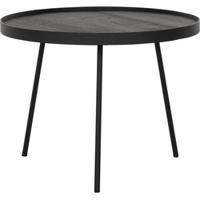 DTP Home Salontafel 'Saturnus' Teakhout, 50cm, kleur Zwart - thumbnail