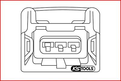 KS Tools 154.0011 Kabelontgrendelingsgereedschap voor platte stekkers en platte stekkerhuls 2,8-6,3 mm KS Tools 154.0011 Kabelontgrendelingsgereedschap voor platte stekkers en platte stekkerhuls 2,8-6,3 mm