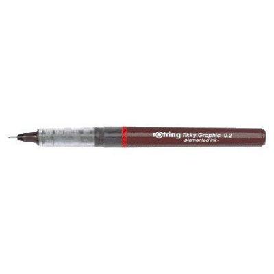 Fineliner rotring tikky graphic 0.2mm | 12 stuks Fineliner rotring tikky graphic 0.2mm | 12 stuks